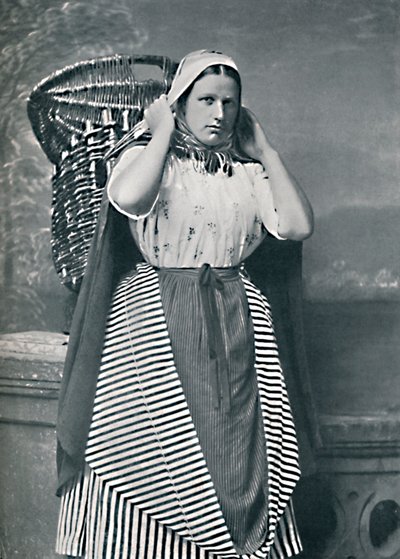 Żona ryb z Newhaven, Szkocja, 1912 r autorstwa Alexander Inglis