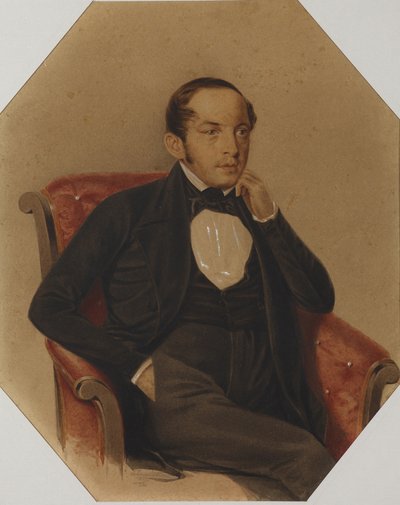 Wasilij Pietrowicz Zubkow 1799-1862, 1846. autorstwa Alexander Ivanovich Klünder