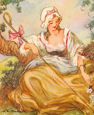 Madame du Barry, kochanka króla Francji Ludwika XV, 1937 autorstwa Alexander K. MacDonald