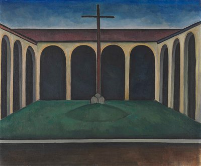 Klasztor I, 1913. autorstwa Alexander Kanoldt