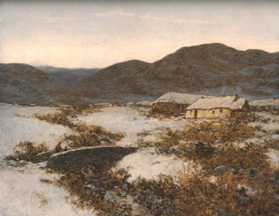Zimowy zmierzch, ok. 1904, ok. 1930. autorstwa Alexander Kellock Brown