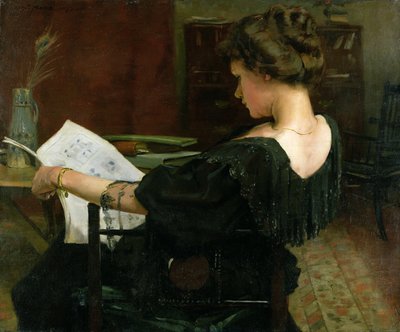 Portret Heleny Gow autorstwa Alexander Mann