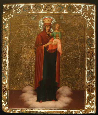 Dziewica, zwana obfitym niebem, 1897 autorstwa Alexander Mokin