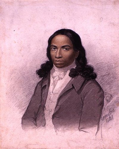 Portret Aleksandra Dhermy Ramai autorstwa Alexander Mosses