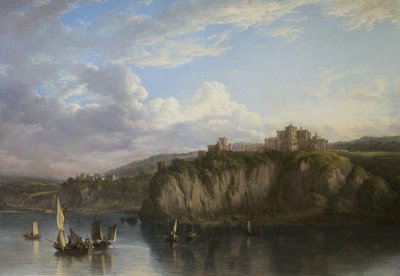 Zamek Culzean od strony morza, ok.1816 autorstwa Alexander Nasmyth