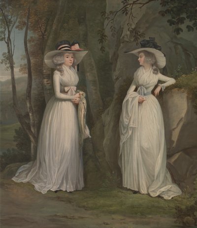 Eleanor i Margaret Ross autorstwa Alexander Nasmyth