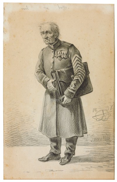 Weteran Cesarskiej Armii Rosyjskiej, 1837 autorstwa Alexander Orlowski