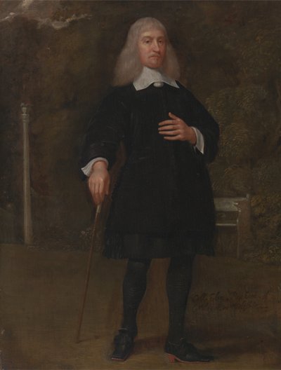 Pułkownik Alexander Popham z Littlecote, Wiltshire, w latach 1660-1665. autorstwa Alexander Popham