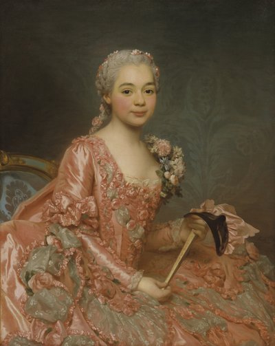 Baronowa Neubourg-Cromière, 1756 autorstwa Alexander Roslin
