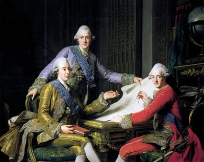 Gustaw III Szwecji (Sztokholm autorstwa Alexander Roslin