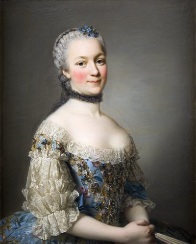 Portret, kobieta autorstwa Alexander Roslin