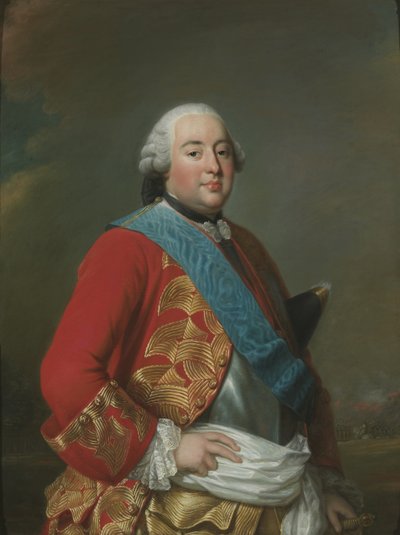 Portret Ludwika Filipa I 1725-1785, Duce de Orleans, ok. 1770 autorstwa Alexander Roslin