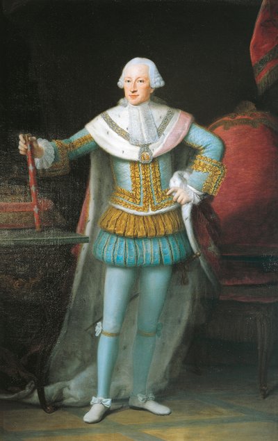 Portret Wiktora Amadeusza III z Sardynii (Turyn). autorstwa Alexander Roslin