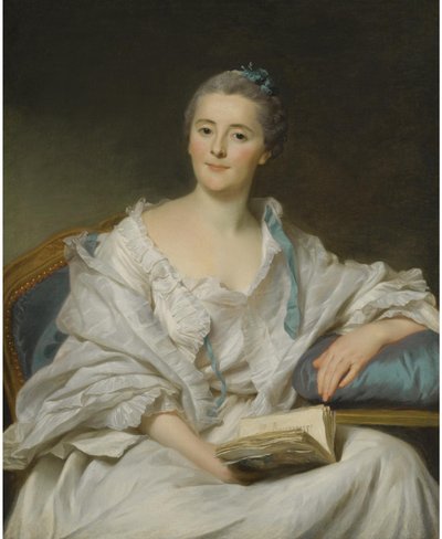 Portret markizy de Marigny autorstwa Alexander Roslin