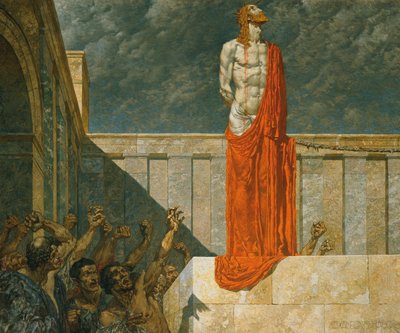 Ukrzyżuj go! autorstwa Alexander Rothaug