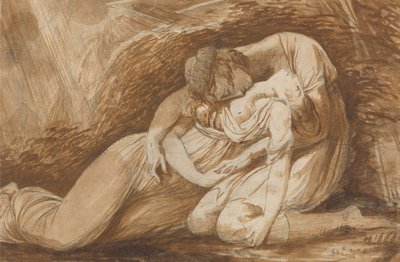 Celadon i Amelia z „Pory roku” Thomsona autorstwa Alexander Runciman