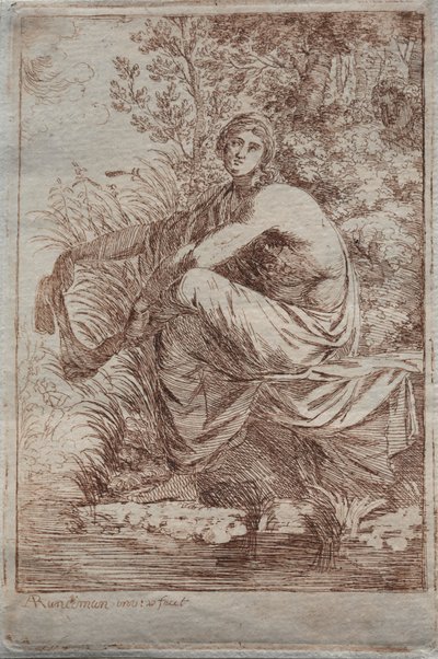 Musidora, ok. godz. 1775. autorstwa Alexander Runciman