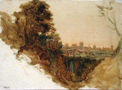 Tivoli (akwarela na papierze) autorstwa Alexander Runciman