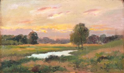 Na brandywinie (olej na płótnie) autorstwa Alexander Theobald van Laer