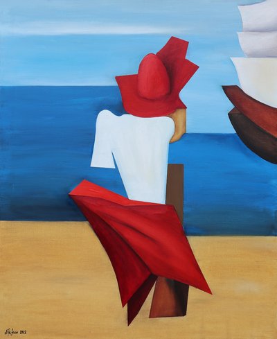 Red Hat nad morzem autorstwa Alexander Trifonov