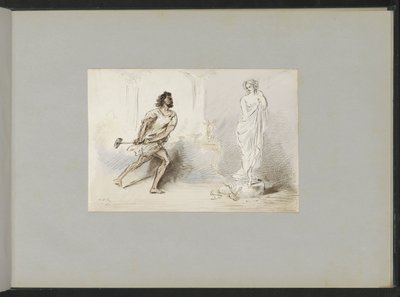 Galatea Pigmaliona autorstwa Alexander Ver Huell