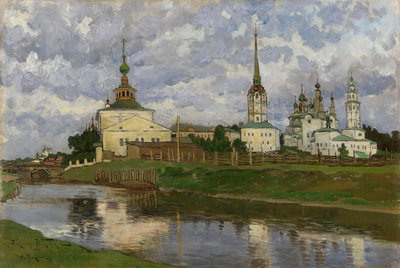 Solikamsk, 1910. autorstwa Alexander Vladimirovich Makovsky