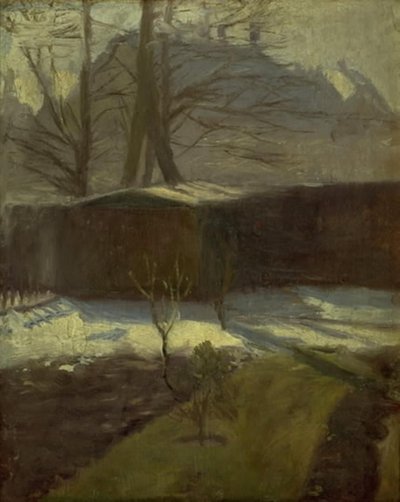 Ogród zimą, Helenevej. Kopenhaga autorstwa Alexander Wilde