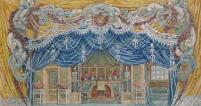 Scenografia, lata 20. XX wieku. autorstwa Alexander Yakovlevich Golovin