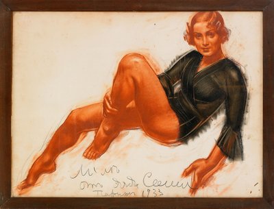 Mila, 1933 autorstwa Alexander Yevgenyevich Yakovlev
