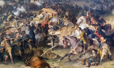 Bitwa pod Leśną autorstwa Alexander von Kotzebue