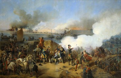 Szturm na szwedzką twierdzę Nöteburg przez wojska rosyjskie, 11 października 1702 1846. autorstwa Alexander von Kotzebue