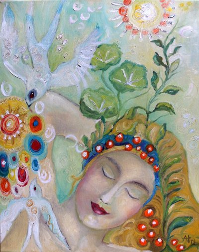 Spokojny krajobraz snów autorstwa Alexandra Higgins