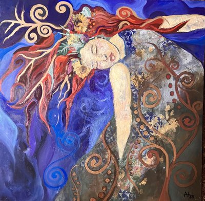 Spokojny kwiatowy sen autorstwa Alexandra Higgins