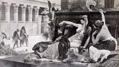 Kleopatra próbuje trucizn na swoich poddanych - autorstwa Cabanel autorstwa after Alexandre Cabanel