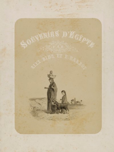 Wspomnienia z Egiptu autorstwa Alexandre Bida