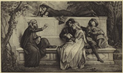 Poeta florencki (fotograwiura) autorstwa Alexandre Cabanel