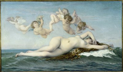 Narodziny Wenus - olej na płótnie autorstwa Alexandre Cabanel