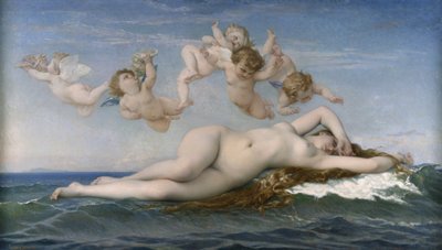 Narodziny Wenus, 1863 autorstwa Alexandre Cabanel