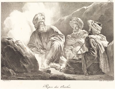Reszta Arabów autorstwa Alexandre Evariste Fragonard