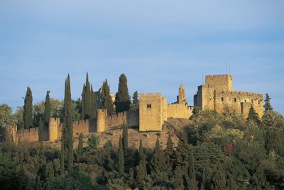 Portugalia - Tomar. Klasztor Chrystusa. Lista światowego dziedzictwa UNESCO autorstwa Nicolas Toussaint Charlet