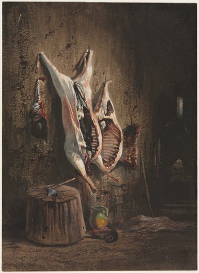 Zwłoki, 1840-1860. autorstwa Alexandre Gabriel Decamps