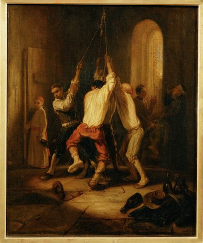 Les sonneurs - Dzwonnicy ... autorstwa Alexandre Gabriel Decamps