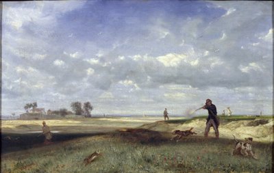 Polowanie, 1847 autorstwa Alexandre Gabriel Decamps
