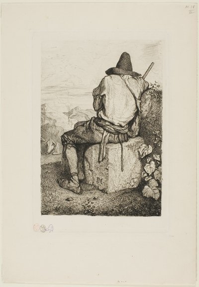 Świniopas autorstwa Alexandre Gabriel Decamps