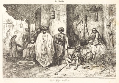 Wartownia autorstwa Alexandre Gabriel Decamps