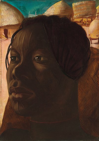 Aoua, Kobieta Banda, ok. 1930 r. 1925 (olej na płótnie) autorstwa Alexandre Iacovleff