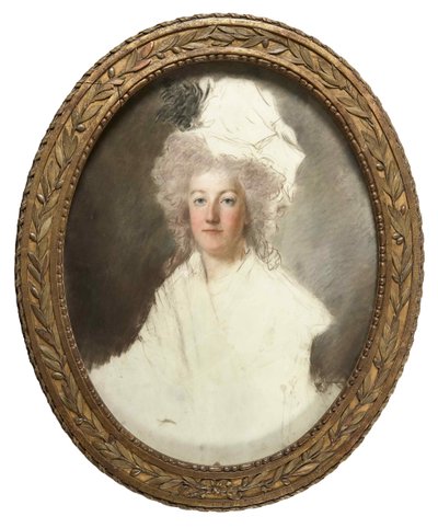 Portret królowej Marii Antoniny z Francji 1755-1793, 1791-1792. autorstwa Alexandre Kucharski