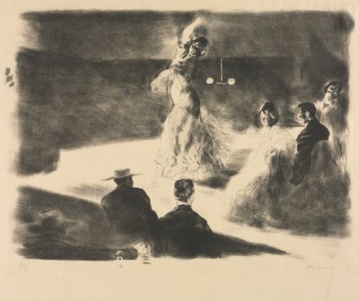 Hiszpańska tancerka. autorstwa Alexandre Lunois