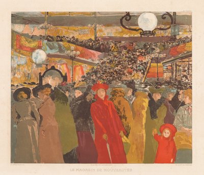 Sklep z galanterią, 1902. autorstwa Alexandre Lunois