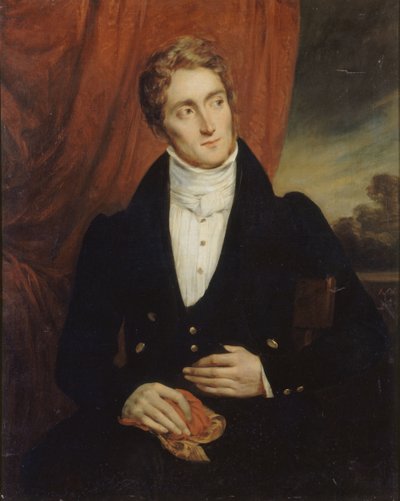 Portret Jean-Georges Farcy 1800-1830, 1829. autorstwa Alexandre Marie Colin